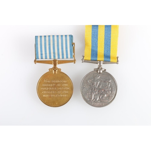 485 - Medals of 22710432 Private A Milligan of the Royal Scots comprising Korean War 1950-53 Elizabeth II ... 