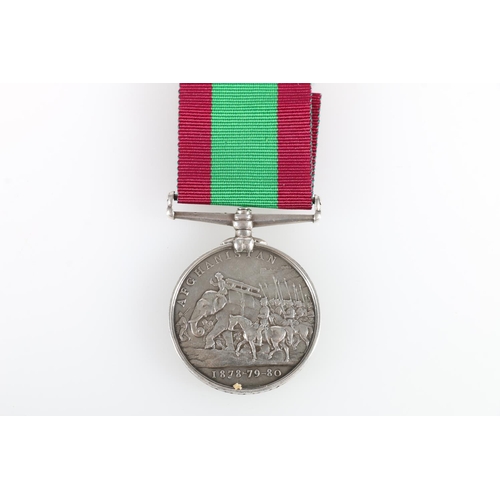 504 - Medal for 2702 Private J Murphy of the 78th Regiment of Foot (The Ross-shire Buffs) comprising Afgha... 