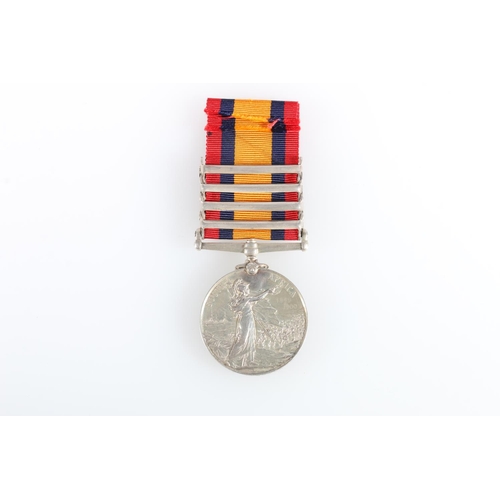 512 - Medal for 4846 Private W Bracey of the Argyll & Sutherland Highlanders comprising an Anglo- Boer... 