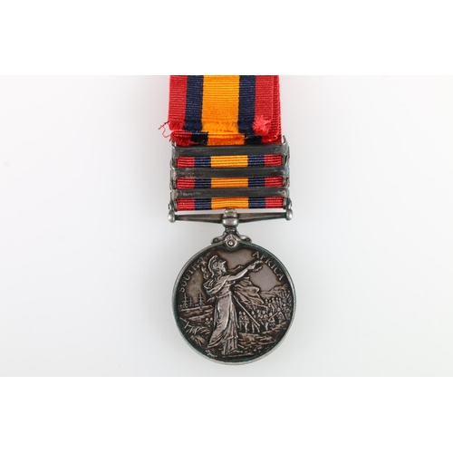 513 - Medal for Surgeon J J Y Campbell comprising an Anglo- Boer war 1899-1902 Queen's South Africa Medal ... 