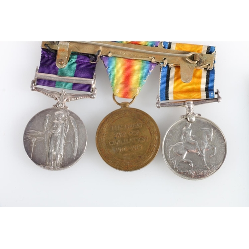 564 - Medals of 230844 (also 1030) Gunner D Paterson of the Royal Artillery comprising George V (coinage b... 