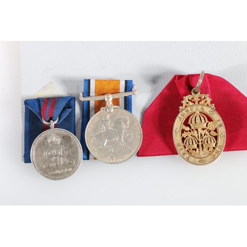 576 - Medals of Engineer Captain W H Beckett of the Royal Navy comprising The Most Honourable Order of The... 