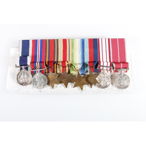 624 - Medals of KX78954 Chief Petty Officer Stoker Mechanic James McKintosh of the Royal Navy comprising G... 