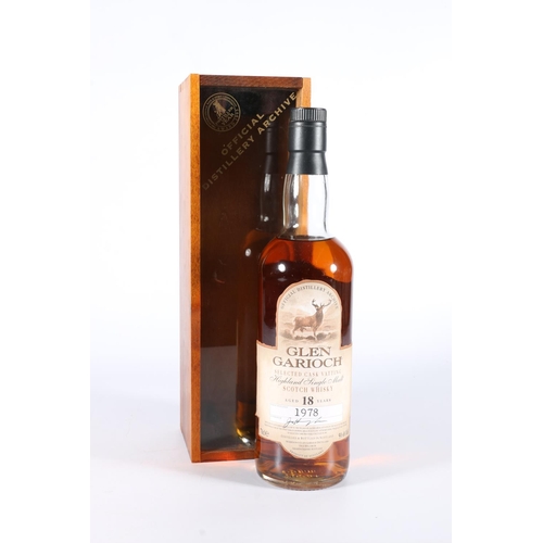 202 - GLEN GARIOCH 1978 Selected Cask Vatting 18 year old Highland single malt Scotch whisky, distilled in... 