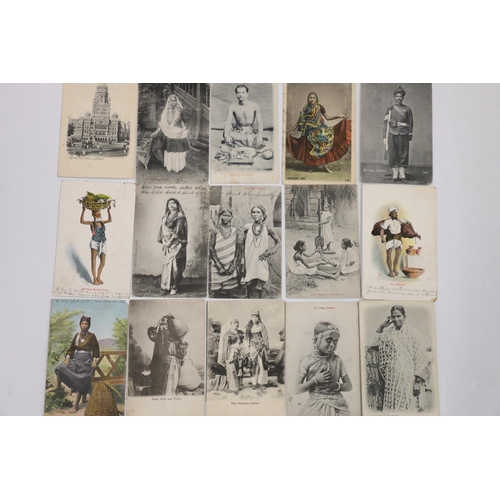 234 - Over 400 postcards, much Scottish topographical, cards include Goanese Woman, A young Dancer, Bengal... 