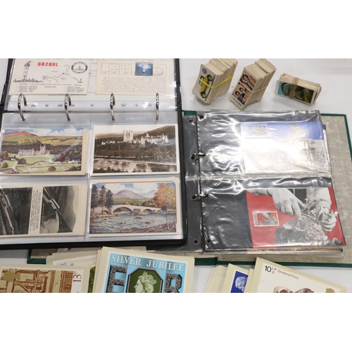 247 - An extensive collection of stamps and philately across numerous albums and loose to include GB PHQ c... 