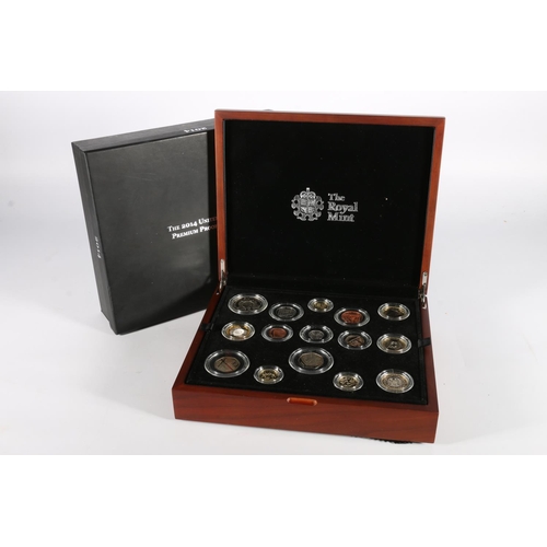 259 - The Royal Mint UNITED KINGDOM Elizabeth II premium proof coin collection 2013, a sixteen-coin set in... 