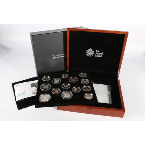 265 - The Royal Mint UNITED KINGDOM Elizabeth II premium proof coin collection 2019, a fourteen-coin set i... 