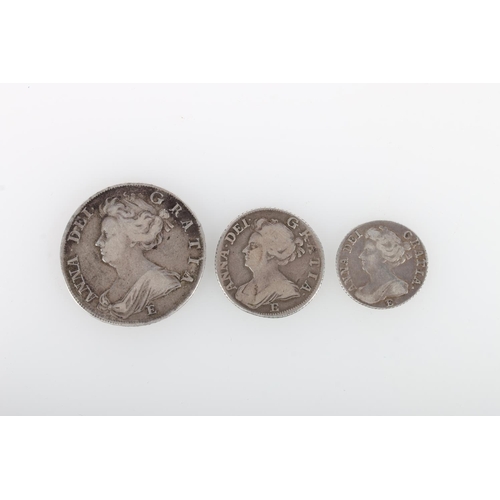 324 - UNITED KINGDOM (SCOTLAND) Queen Anne (1702-1714) silver half crown 1708 SEPTIMO, E below bust, Edinb... 