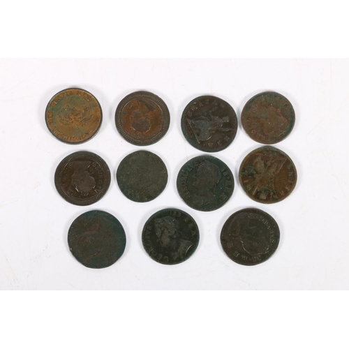 326 - UNITED KINGDOM Charles II (1660-1685) farthing 1674, William and Mary (1688-1694) farthing 1694 S345... 