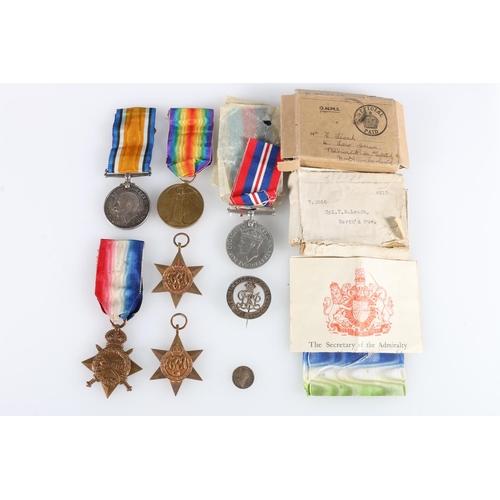 404 - Family medal grouping including medals of 7-2050 Corporal T S Leach of the Northumberland Fusiliers ... 