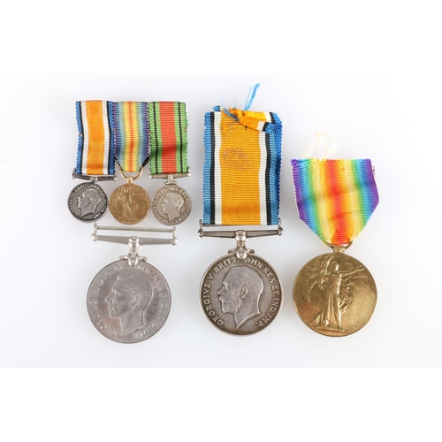 614 - Medals of Lieutenant William Ronald Dodds Fairbairn of the Royal Garrison Artillery Territorial Forc... 