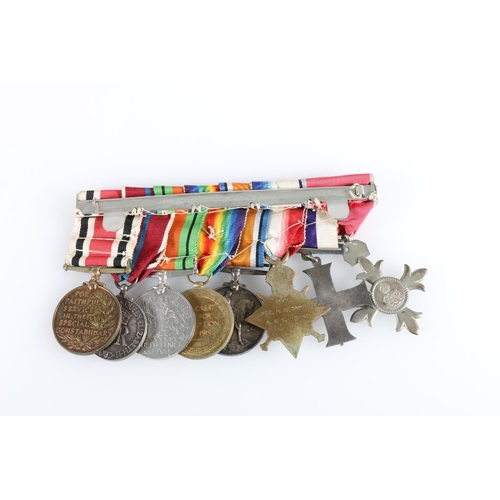 623 - Medals of Captain Archibald G Campbell MC MBE of the 4th Seaforth Highlanders, (2516 Argyll and Suth... 