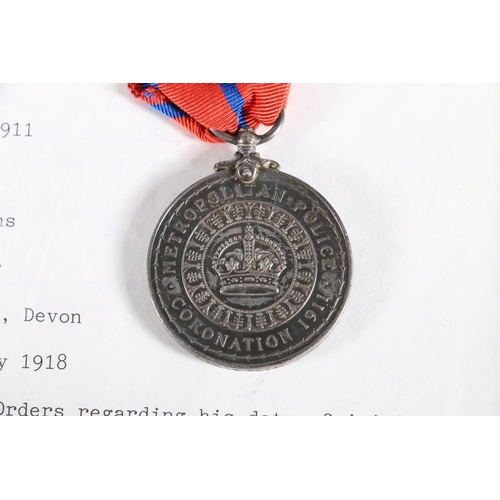 641 - Medal for Police Constable Samuel Tremlett of the Y Division Metropolitan Police comprising George V... 