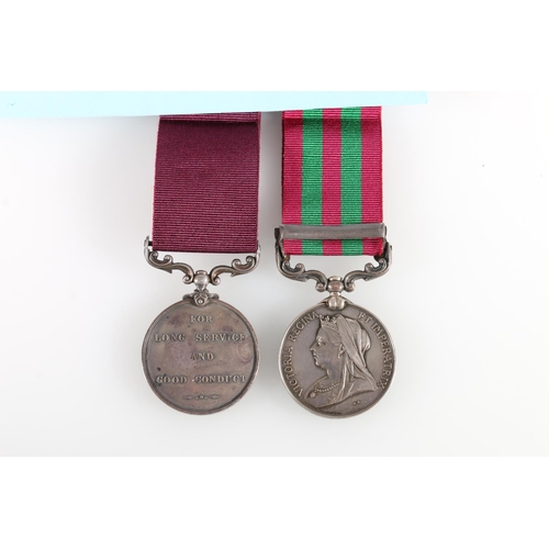 649 - Medals for 57910 Company Sergeant Major William Silburn of the Royal Garrison Artillery and Number 8... 