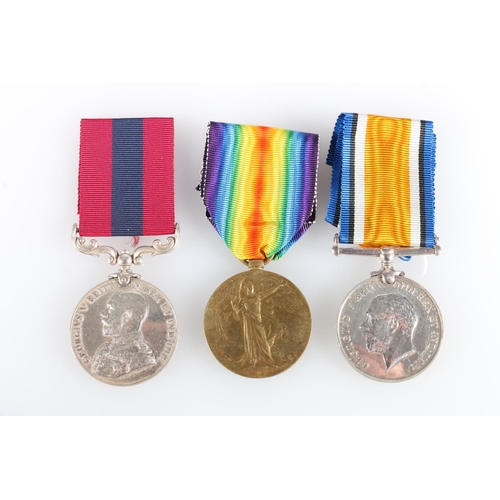 670 - Medals of 30132 Acting Warrant Officer Class 2 J McG Macrae of the Machine Gun Corps comprising Geor... 