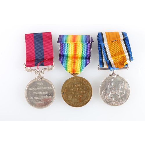 670 - Medals of 30132 Acting Warrant Officer Class 2 J McG Macrae of the Machine Gun Corps comprising Geor... 