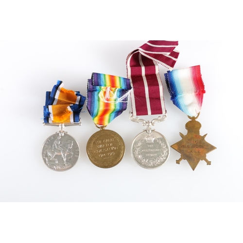 673 - Medals of 32621 Private / Acting Sergeant A Johnson of BMO EMB SO Royal Army Medical Corps comprisin... 