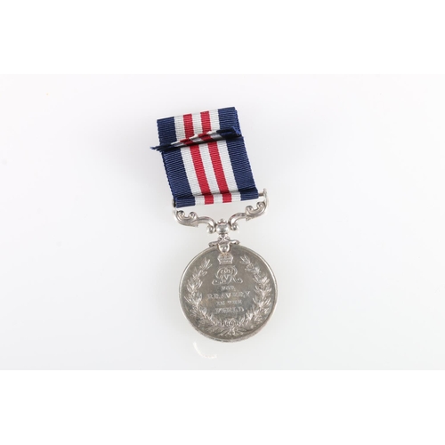 675 - Medal for S11293 Private N Black MM of the 5th Cameron Highlanders comprising George V (uncrowned he... 