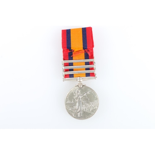 682 - Medal of 9438 Private W Dickson of the 19th Company 6th Imperial Yeomanry comprising an Anglo- Boer ... 