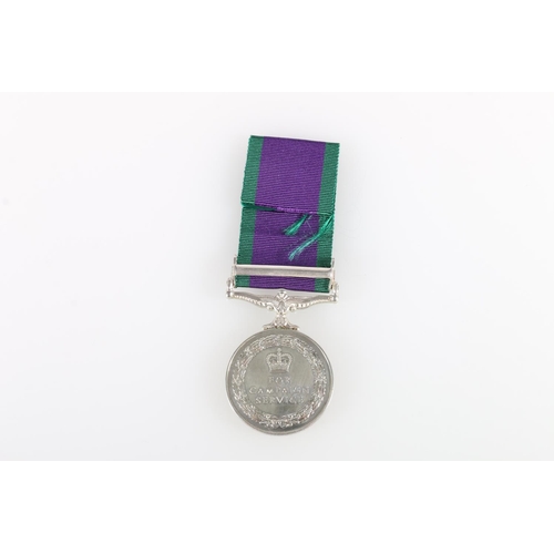 687 - Medal of 23984166 Corporal G A Wynd of the Queen's Own Highlanders comprising Elizabeth II General S... 