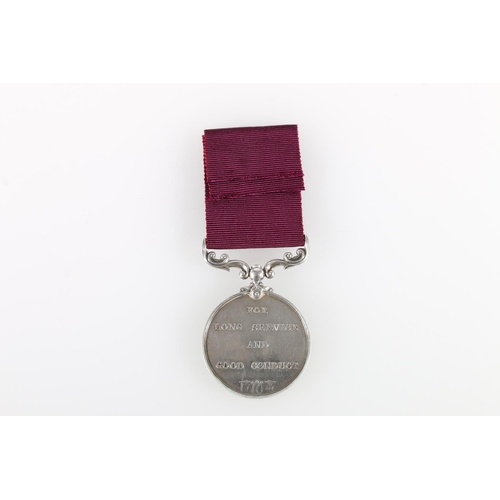 703 - Medal of 51845 Gunner C Tokley of the Royal Garrison Artillery comprising Edward VII Army Long Servi... 