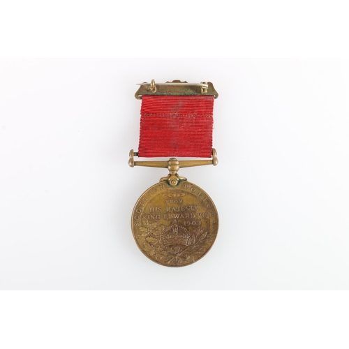 707 - Medal of Police Constable A Thomson of the Scottish Police Force comprising Edward VII Visit to Scot... 