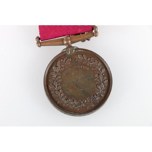 709 - Medal of Harry C Wood of the Whitestable Fire Brigade comprising bronze National Fire Brigade Union ... 