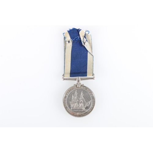 713 - Medal of 166613 Carpenter Arthur Gent of the Royal Navy comprising Edward VII Royal Naval Long Servi... 