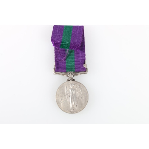 742 - Medal of 3293 Havildar Chanan Singh of the Patiala State Forces comprising George VI (INDIAE IMP 193... 