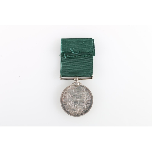 757 - Medal of 4939 Private M Foster of A Company 5th Volunteer Battalion Royal Scots comprising Victoria ... 