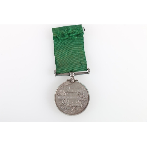 769 - Medal of 3584 Sergeant J Harris of the 1st Midlothian Royal Garrison Artillery Volunteers comprising... 