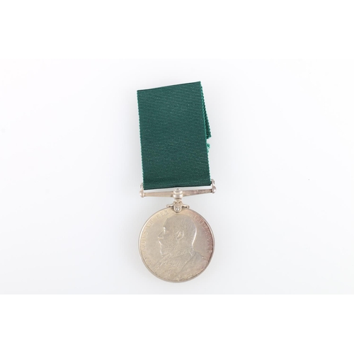 773 - Medal of 4 Sergeant Major W J C Ray of HCB Co Royal Army Medical Corps Volunteers comprising Edward ... 