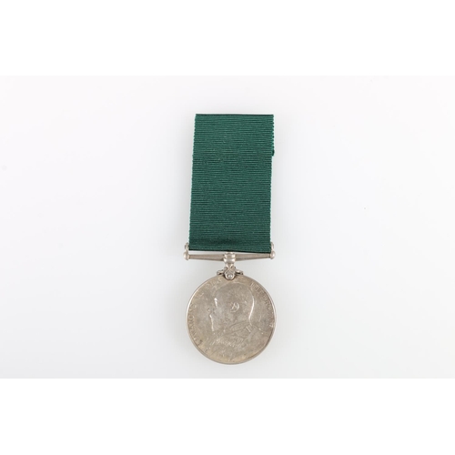 775 - Medal of 417 Sergeant D Reid of the 9th Volunteer Battalion Royal Scots comprising Edward VII Volunt... 