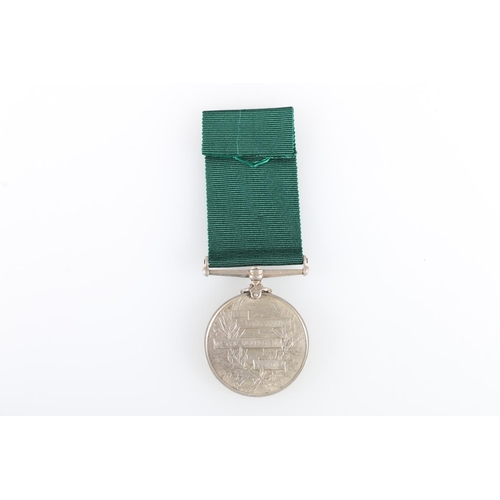 775 - Medal of 417 Sergeant D Reid of the 9th Volunteer Battalion Royal Scots comprising Edward VII Volunt... 