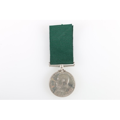 780 - Medal of 6909 Armourer Sergeant J E Martin of the 5th Volunteer Battalion Highland Light Infantry co... 