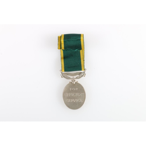 811 - Medal of 3764150 Private G L Metcalf of the 10th Battalion The King's Regiment comprising George V E... 