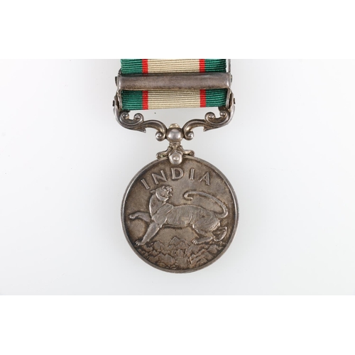 838 - Medal of 4913901 Private W Telfer of the Argyll and Sutherland Highlander comprising a George VI Ind... 