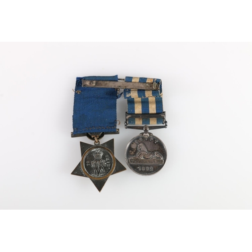 859 - Egypt Campaign 1882-1889, the medals of 2173 Sergeant A McLean of the 1st Cameron Highlanders to inc... 