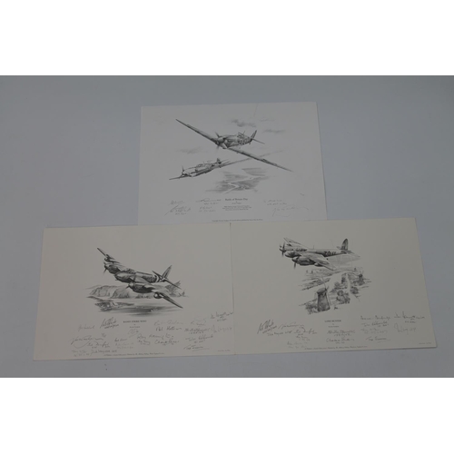 891 - NICOLAS TRUDGIAN (b1959), Battle of Britain Day, print, pencil signed, limited edition 187/200,... 