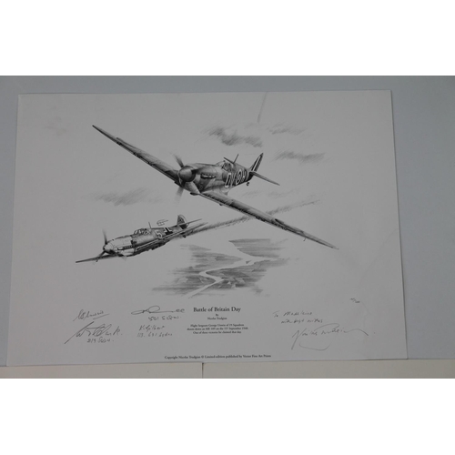 892 - NICOLAS TRUDGIAN (b1959), Bodenplatte Breakout, print, pencil signed, limited edition 54/100, p... 