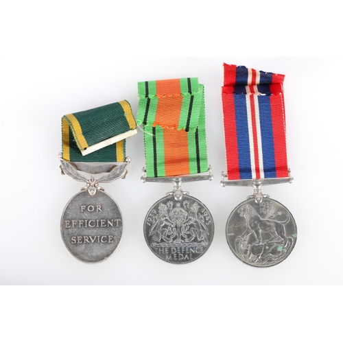 863 - Medal of 22722120 Lieutenant Corporal J M Bryson of the Regimental Corps of Transport comprising a E... 