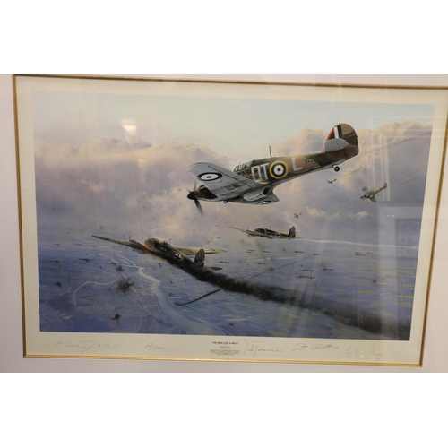 910 - ROBERT TAYLOR (b1951), Hurricane Force, print, pencil signed by the artist and four further sig... 