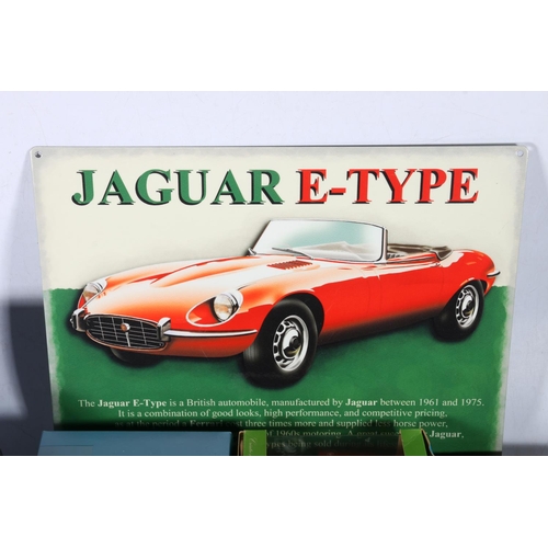 98 - Diecast model vehicle models, mostly Jaguars to include Oxford 1:43 JAG9002, JAGVII001, JAGVII005, J... 