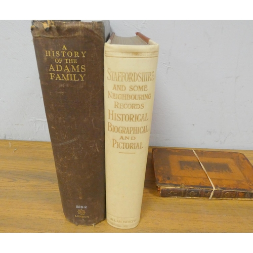 146 - ADAMS P. W. L.  A History of the Adams Family of North Staffordshire & of Their Connection with ... 