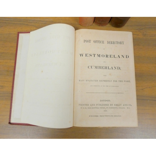 149 - MANNIX & WHELLAN.  History, Gazetteer & Directory of Cumberland. Half calf. Beverl... 