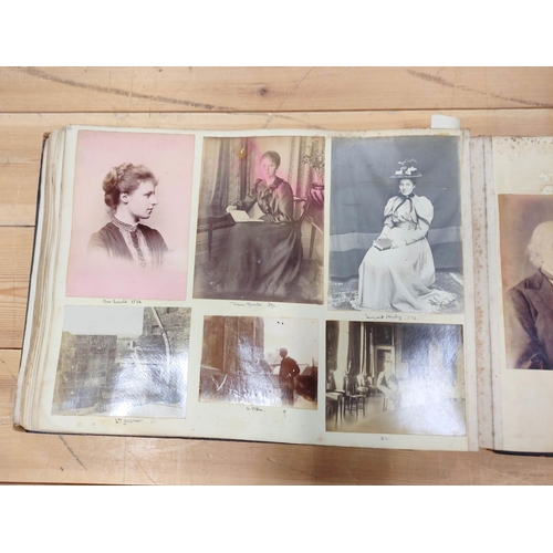 30 - Photographs. Howard Family. Guests & Distinguished Persons. Well worn oblong folio album cont. 2... 