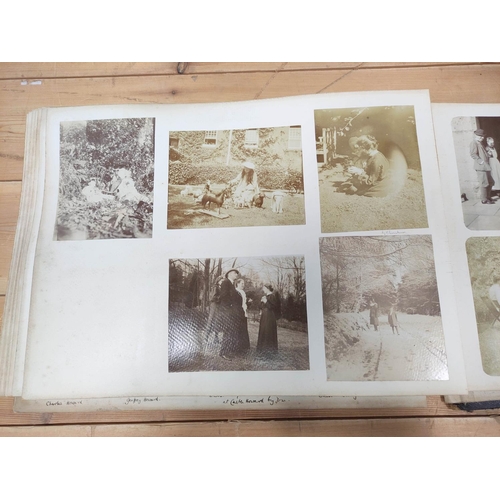 15 - Photographs. Various. India. Folio album, poor. cond. & lacking upper brd., cont. approx. 100 ph... 