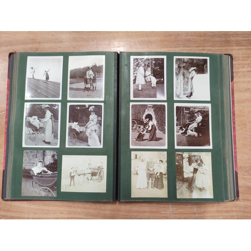 49 - Photographs. Photograph album presented to Wilfred Roberts by his mother, containing Egyptian scenes... 
