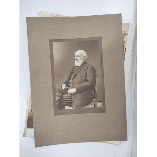 50 - Photographs. Collection of mixed photographs of George Howard, the 9th Earl of Carlisle.... 